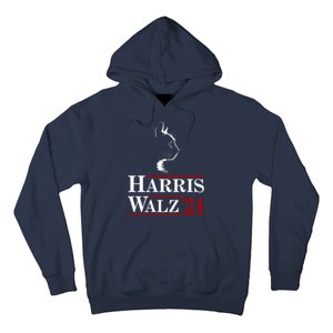 Harris Walz 2024 Cat Election Tim Kamala Hoodie