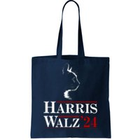 Harris Walz 2024 Cat Election Tim Kamala Tote Bag