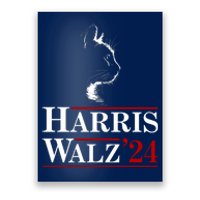 Harris Walz 2024 Cat Election Tim Kamala Poster