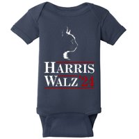 Harris Walz 2024 Cat Election Tim Kamala Baby Bodysuit