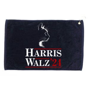 Harris Walz 2024 Cat Election Tim Kamala Grommeted Golf Towel