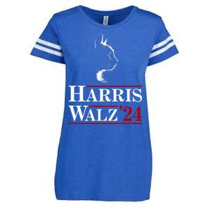 Harris Walz 2024 Cat Election Tim Kamala Enza Ladies Jersey Football T-Shirt