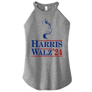 Harris Walz 2024 Cat Election Tim Kamala Women's Perfect Tri Rocker Tank