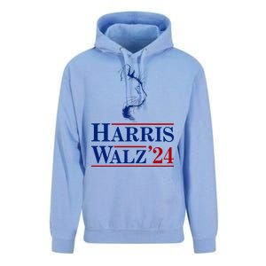 Harris Walz 2024 Cat Election Tim Kamala Unisex Surf Hoodie