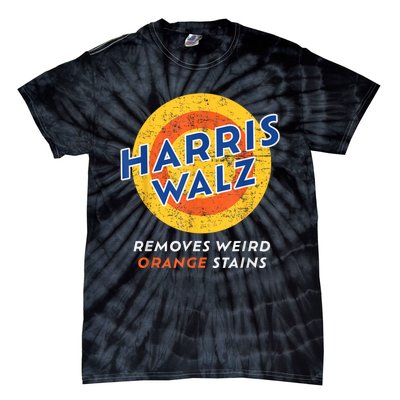 Harris Walz 2024 Waltz Removes Weird Orange Stains Tie-Dye T-Shirt