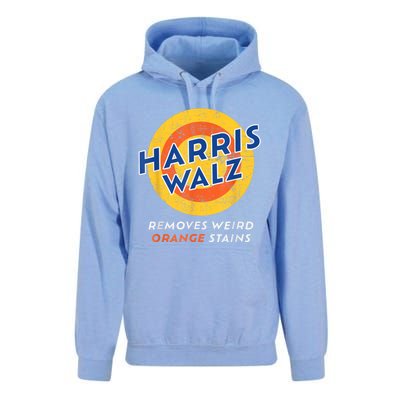 Harris Walz 2024 Waltz Removes Weird Orange Stains Unisex Surf Hoodie