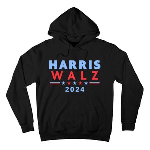 Harris Walz 2024 Election Blue Hoodie