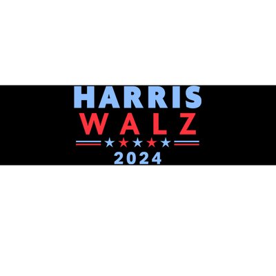 Harris Walz 2024 Election Blue Bumper Sticker