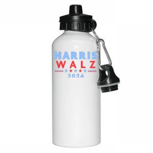 Harris Walz 2024 Election Blue Aluminum Water Bottle