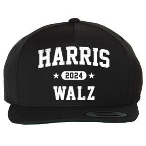 Harris Waltz 2024 Election Democrat Wool Snapback Cap