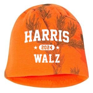 Harris Waltz 2024 Election Democrat Kati - Camo Knit Beanie