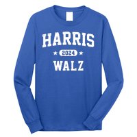 Harris Waltz 2024 Election Democrat Long Sleeve Shirt