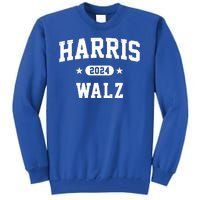 Harris Waltz 2024 Election Democrat Tall Sweatshirt