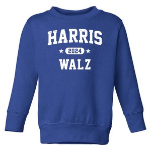 Harris Waltz 2024 Election Democrat Toddler Sweatshirt