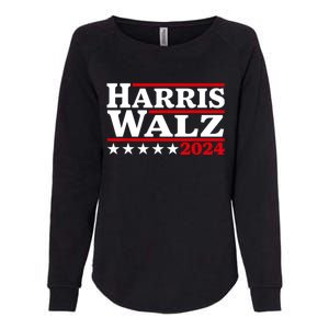 Harris Walz 2024 Election Logo Womens California Wash Sweatshirt