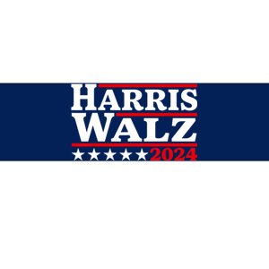 Harris Walz 2024 Election Logo Bumper Sticker