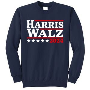 Harris Walz 2024 Election Logo Tall Sweatshirt