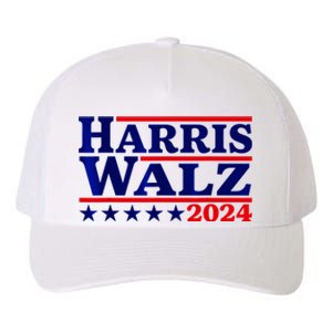 Harris Walz 2024 Election Logo Yupoong Adult 5-Panel Trucker Hat