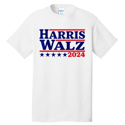 Harris Walz 2024 Election Logo Tall T-Shirt