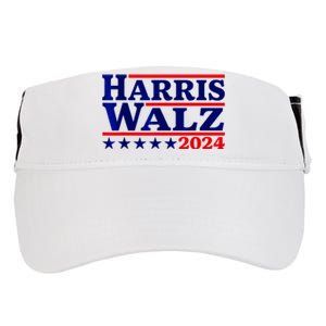 Harris Walz 2024 Election Logo Adult Drive Performance Visor