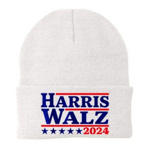 Harris Walz 2024 Election Logo Knit Cap Winter Beanie