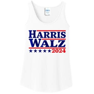 Harris Walz 2024 Election Logo Ladies Essential Tank