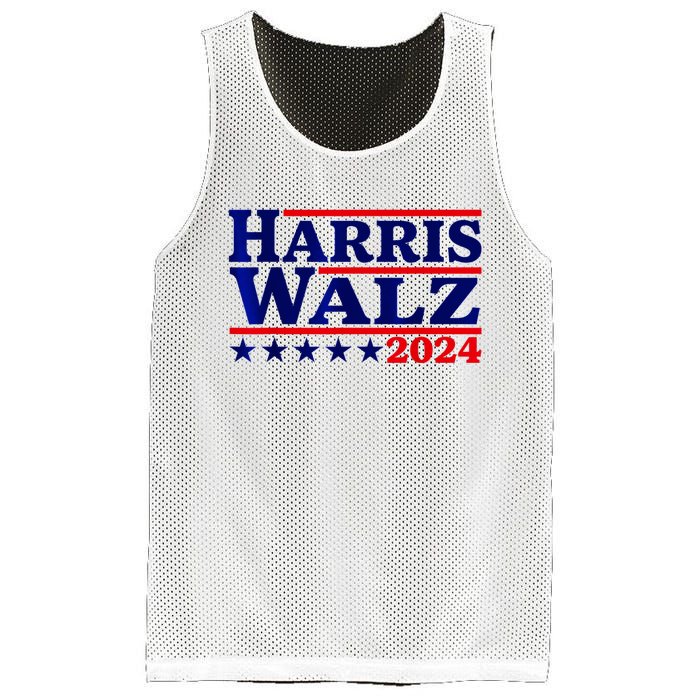 Harris Walz 2024 Election Logo Mesh Reversible Basketball Jersey Tank