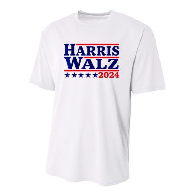 Harris Walz 2024 Election Logo Youth Performance Sprint T-Shirt