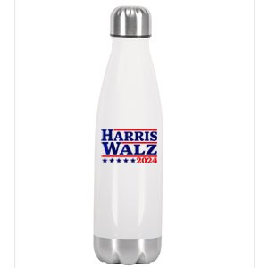 Harris Walz 2024 Election Logo Stainless Steel Insulated Water Bottle