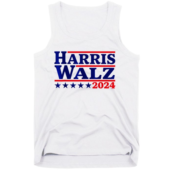 Harris Walz 2024 Election Logo Tank Top