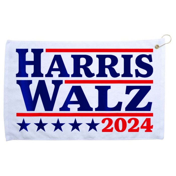 Harris Walz 2024 Election Logo Grommeted Golf Towel