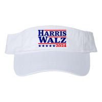 Harris Walz 2024 Election Logo Valucap Bio-Washed Visor