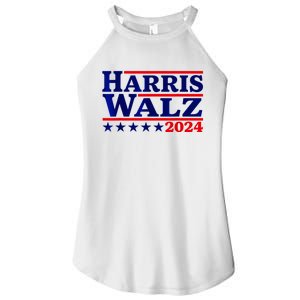 Harris Walz 2024 Election Logo Women's Perfect Tri Rocker Tank