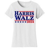 Harris Walz 2024 Election Logo Women's T-Shirt