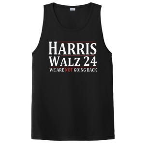 Harris Walz 24 We Are Not Going Back Political Support PosiCharge Competitor Tank