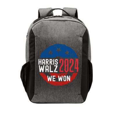 Harris Waltz 2024 Election Victory Kamala Harris 2024 We Won Vector Backpack