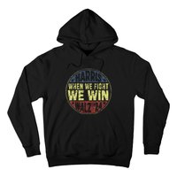 Harris Waltz 2024 When We Fight We Win American Election Hoodie