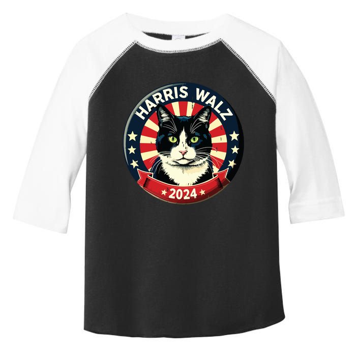 Harris Waltz 2024 Election Kamala Harris Tim Waltz 2024 Toddler Fine Jersey T-Shirt