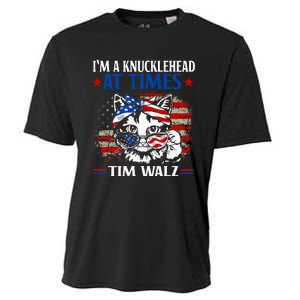 Harris Walz 2024 IM A Knucklehead At Times Tim Walz Quote Cooling Performance Crew T-Shirt