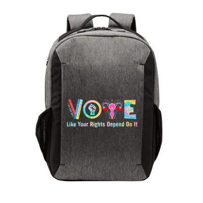 Harris Walz 2024 Election Vote Like Your Rights Depend On It Vector Backpack