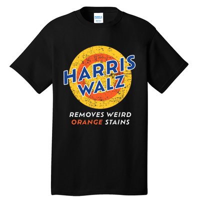 Harris Walz 2024 Waltz Removes Weird Orange Stains Tall T-Shirt