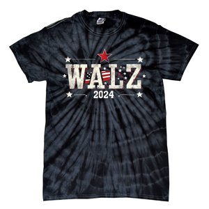 Harris Walz 2024 Election Kamala Harris Tim Walz Waltz Tie-Dye T-Shirt