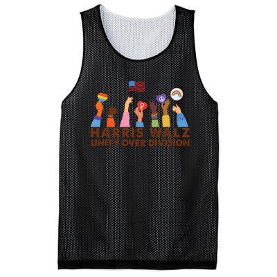 Harris Waltz 2024 Unity Over Division Mesh Reversible Basketball Jersey Tank