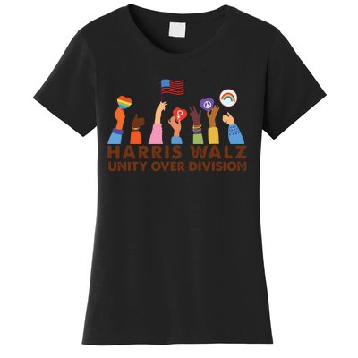 Harris Waltz 2024 Unity Over Division Women's T-Shirt