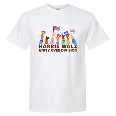 Harris Waltz 2024 Unity Over Division Garment-Dyed Heavyweight T-Shirt