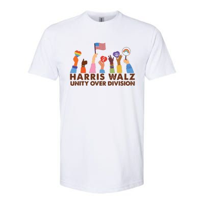 Harris Waltz 2024 Unity Over Division Softstyle® CVC T-Shirt