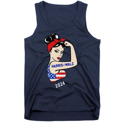 Harris Waltz 2024 Election Kamala Harris Tim Waltz 24 Tank Top