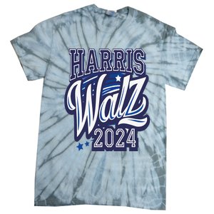 Harris Walz 2024 President Election Kamala Harris Tim Waltz Tie-Dye T-Shirt