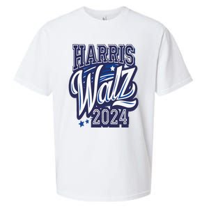 Harris Walz 2024 President Election Kamala Harris Tim Waltz Sueded Cloud Jersey T-Shirt