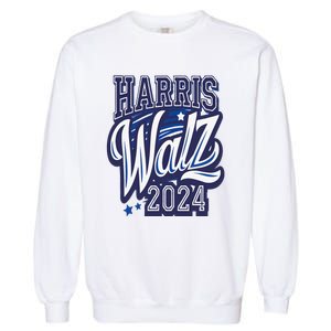 Harris Walz 2024 President Election Kamala Harris Tim Waltz Garment-Dyed Sweatshirt